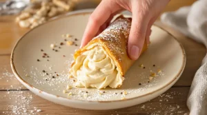 Ce cannoli feuilleté à la vanille fait un carton et je le prépare en 10 minutes