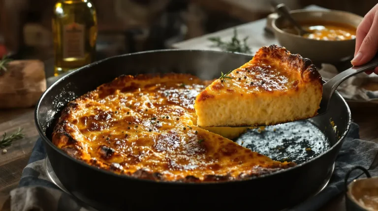 Ce plat génois ancestral aux pois chiches, croustillant et fondant, sublime chaque repas d’hiver