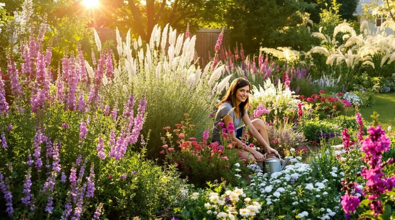 Ces 16 vivaces faciles et leur règle 3-2-1 transforment votre jardin en massif fleuri jusqu’aux gelées