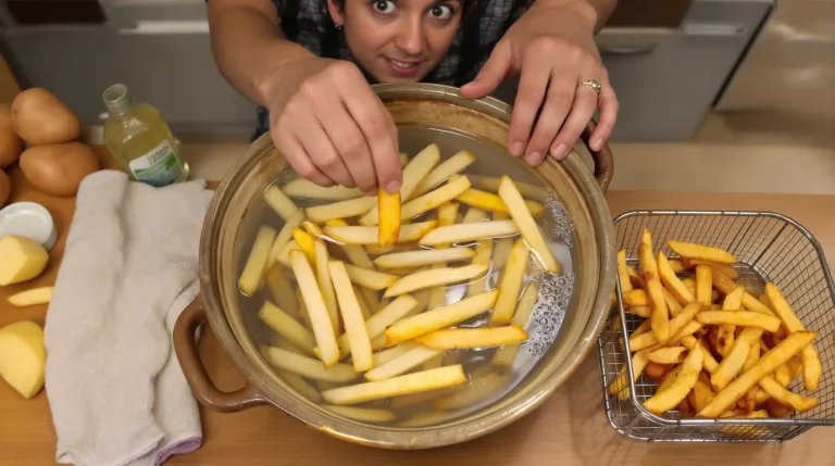 Depuis que je fais ça, mes frites Airfryer sont parfaites : l’astuce de l’eau chaude révélée