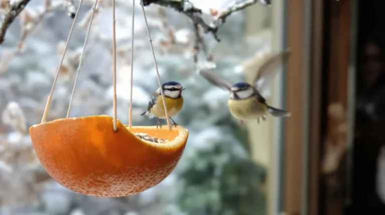 Je l’ai posée hier, les oiseaux sont venus ce matin : cette mangeoire maison se fait en 5 minutes