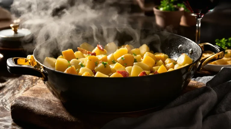 « Je la prépare en 10 minutes pour toute la famille » : ma poêlée poireaux-pommes-lardons ultra simple et rapide