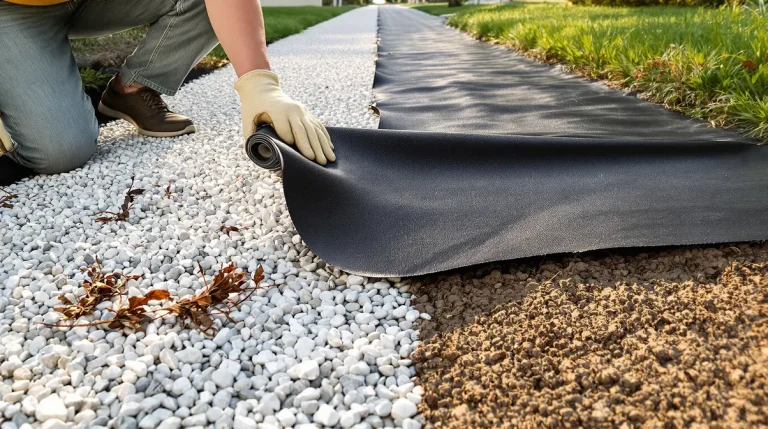 « Je ne désherbe plus jamais mes graviers » : la méthode des paysagistes à connaître enfin