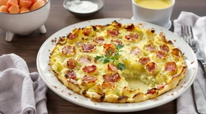 Oubliez les gratins lourds : ce gratin léger poireaux-jambon réconforte sans culpabiliser en 25 minutes