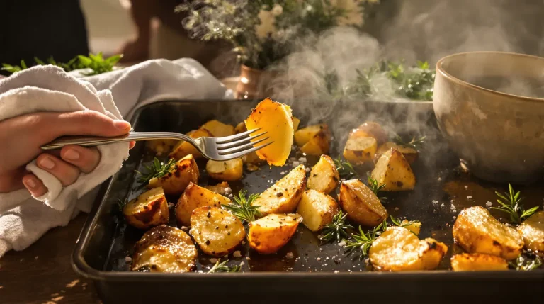 Pommes de terre au four : l’astuce simple qui les rend bien croustillantes à tous les coups