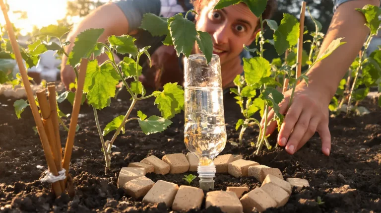 Potager : depuis que j’utilise ces déchets de bouteille, j’arrose moins et les limaces ont disparu