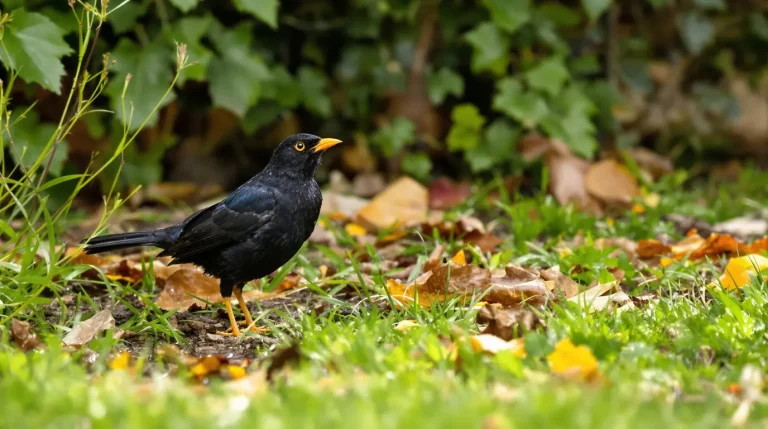 Quelle est la véritable signification de la présence d’un merle dans votre jardin ?