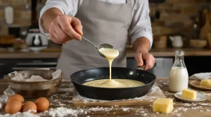 Un crêpier breton révèle enfin sa vraie pâte à crêpes : fluide, simple et fidèle à la tradition