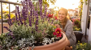 Ce gros pot sur votre balcon : 5 plantes à associer maintenant pour créer un jardin qui éveille les 5 sens