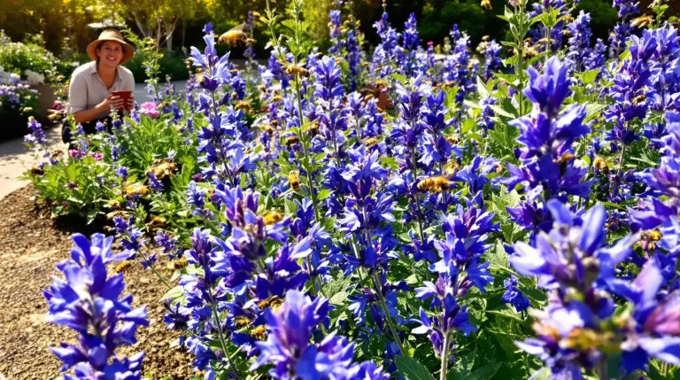 Ces fleurs bleues à planter dès maintenant attirent un nuage d’abeilles dans votre jardin sans effort