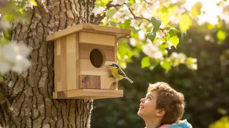 Devenez une sentinelle avec un nichoir pour oiseaux : voici pourquoi ce geste compte au jardin