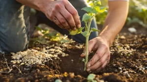 Il enterre ses plants de tomates jusqu’au cou : ce qui pousse sous terre explique tout leur goût