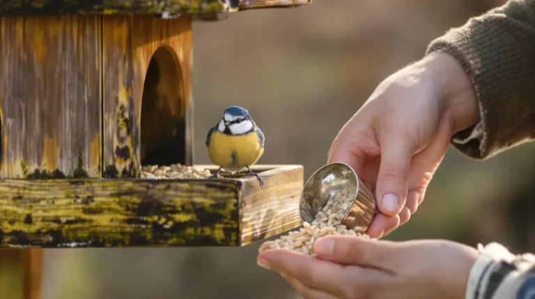 La date précise à partir de laquelle il faut réduire le nourrissage des oiseaux, voici pourquoi