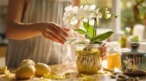 Orchidée : j’obtiens une floraison éclatante en un rien de temps avec une simple pomme de terre