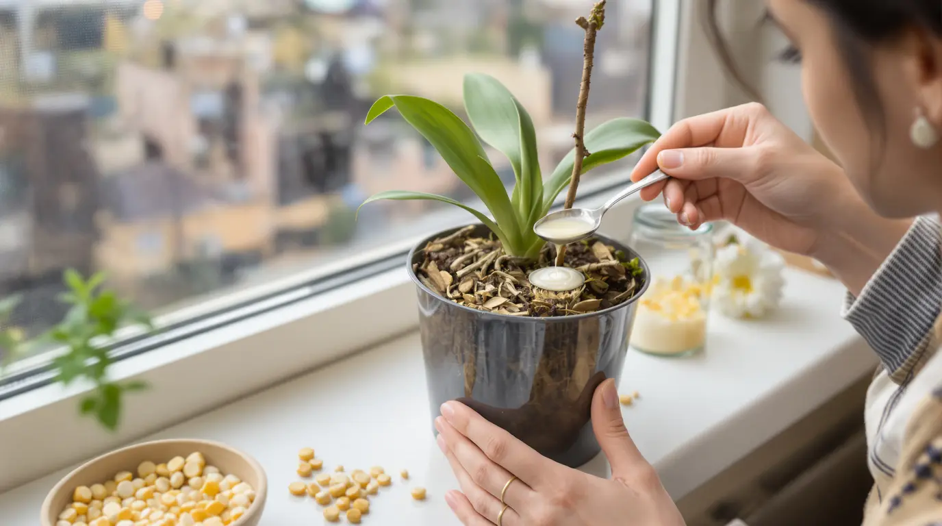 Orchidées que vous alliez jeter : cet ingrédient de cuisine les aide à refleurir vite Orchidées que vous alliez jeter : cet ingrédient de cuisine les aide à refleurir vite