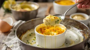 Petits flans au thon très faciles : j’en fais une entrée fondante avec les ingrédients du placard