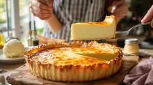 Plus rapide qu’un flan et aussi bon qu’en boulangerie : j’ai fait ma tarte fondante express