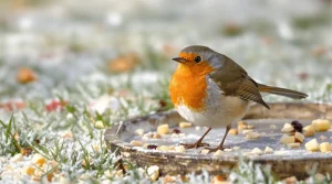 Rouges-gorges affamés cet hiver : 6 aliments à laisser dehors que la plupart des amateurs d'oiseaux oublient d'offrir
