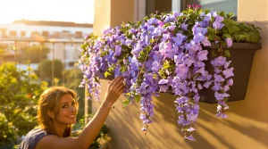 Scaevola en jardinière : une avalanche de fleurs pendant 7 mois, voici pourquoi elle séduit autant