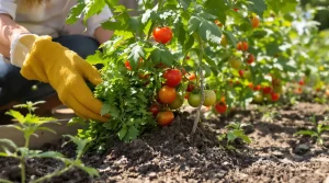 Vous le jetez après chaque tonte : ce paillage gratuit garde vos tomates en pleine forme tout l’été