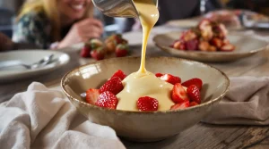 3 ingrédients, 5 minutes et des fraises de saison : j’ai servi ce dessert et mes invités y ont cru