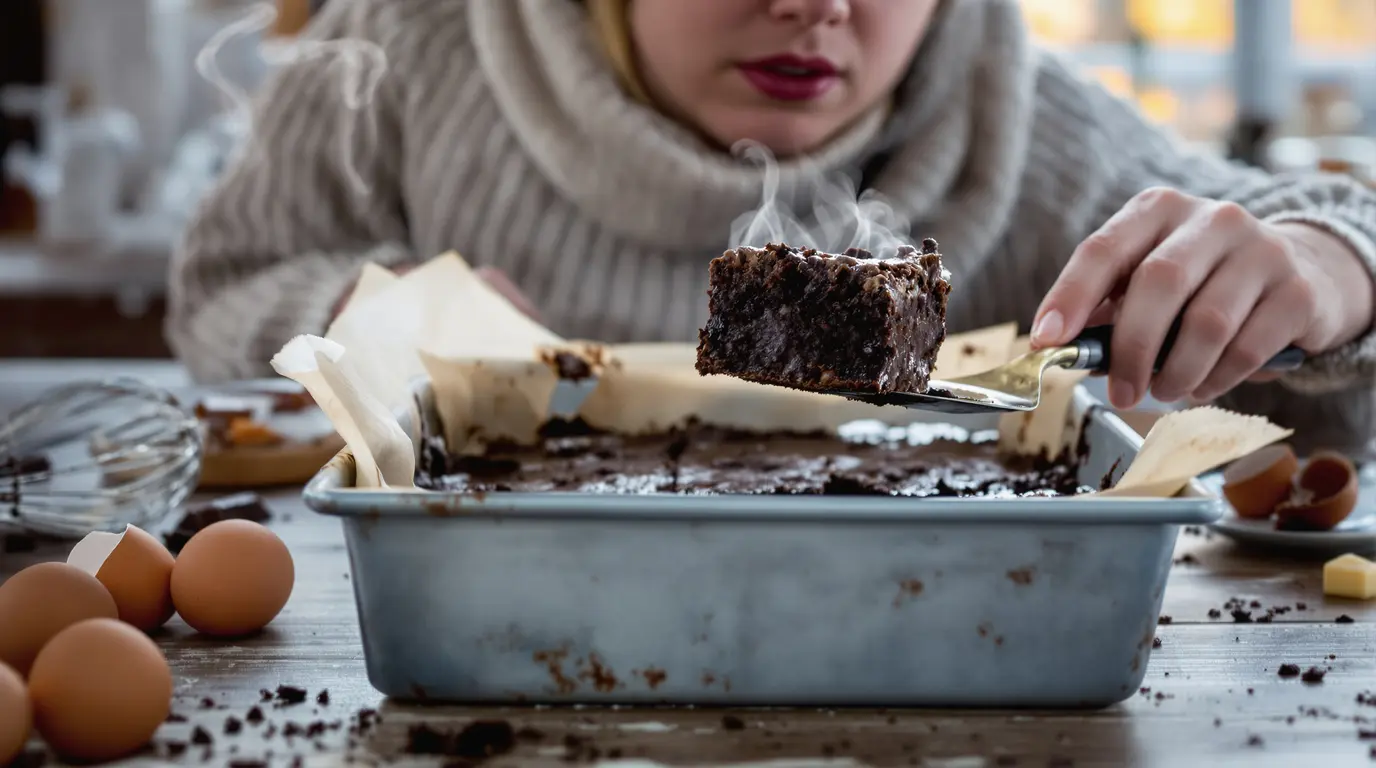 Brownie healthy express : chocolat intense, zéro farine et 4 ingrédients du placard pour l’hiver Brownie healthy express : chocolat intense, zéro farine et 4 ingrédients du placard pour l’hiver