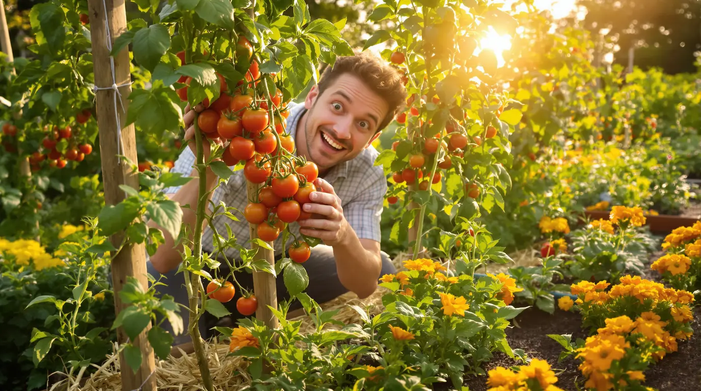 Cultiver des tomates sans produits chimiques : les meilleures plantes compagnes pour un potager équilibré