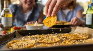 Du comté râpé, des graines et 8 minutes au four : mes amis ne veulent plus de crackers du commerce