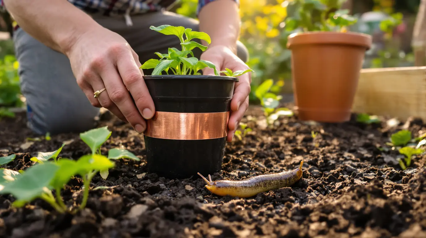 Fini les limaces : voici ce qu’il faut installer au jardin pour protéger enfin les jeunes pousses Fini les limaces : voici ce qu’il faut installer au jardin pour protéger enfin les jeunes pousses