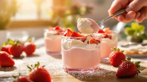 Fraises : j’ai testé ce dessert 2 ingrédients sans cuisson, le plus simple et gourmand du printemps