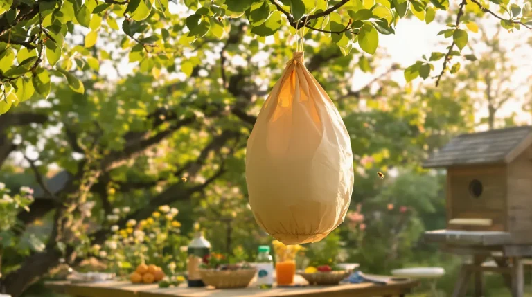 Frelons asiatiques : l’astuce gratuite du sac en papier kraft protège jardin et abeilles dès ce printemps