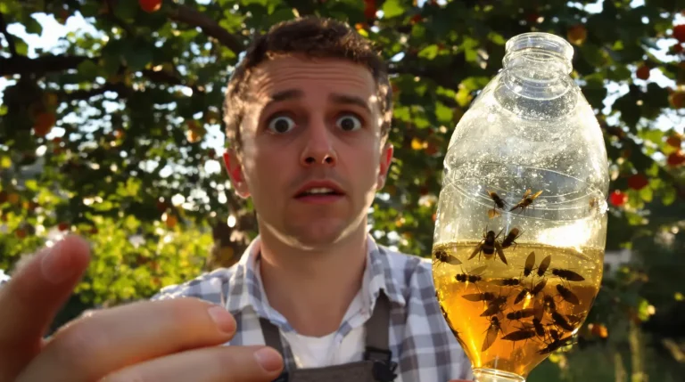 J’ai compté les insectes de mon piège à frelons en juin : sur 10 piégés, un seul était visé