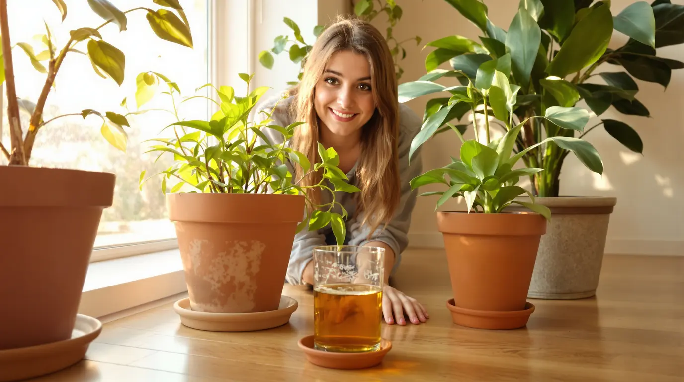 J’ai posé un simple verre près de mes plantes le soir : le lendemain, plus un seul moucheron chez moi J’ai posé un simple verre près de mes plantes le soir : le lendemain, plus un seul moucheron chez moi
