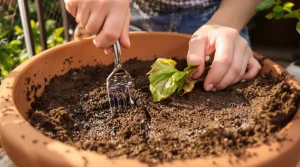 J’étalais du marc de café pour nourrir mes plantes : en grattant cette croûte un mois plus tard, j’ai compris pourquoi elles crevaient de soif