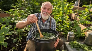 Les meilleurs jardiniers préparent cet engrais naturel dès mai : voici pourquoi il transforme le jardin