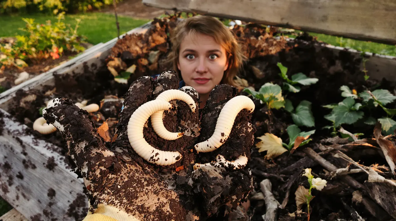 Peu de jardiniers savent distinguer ces deux larves blanches, pourtant leurs effets au jardin sont opposés Peu de jardiniers savent distinguer ces deux larves blanches, pourtant leurs effets au jardin sont opposés
