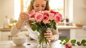 Roses : l’ingrédient de cuisine à ajouter au vase pour les garder belles pendant 2 semaines