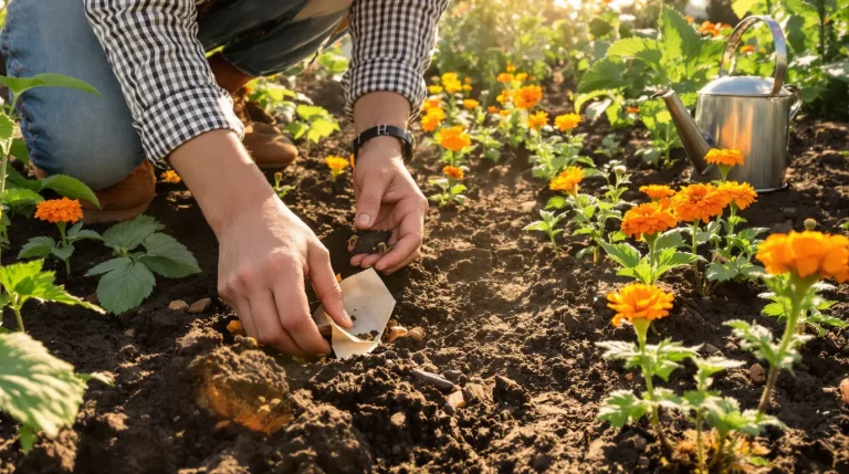 Si vous achetez encore des plants au printemps, semez cette fleur : elle protège aussi le potager