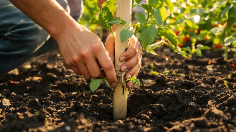 Tomates : les jardiniers qui posent un tuteur à ce moment précis auront plus de fruits cet été Tomates : les jardiniers qui posent un tuteur à ce moment précis auront plus de fruits cet été