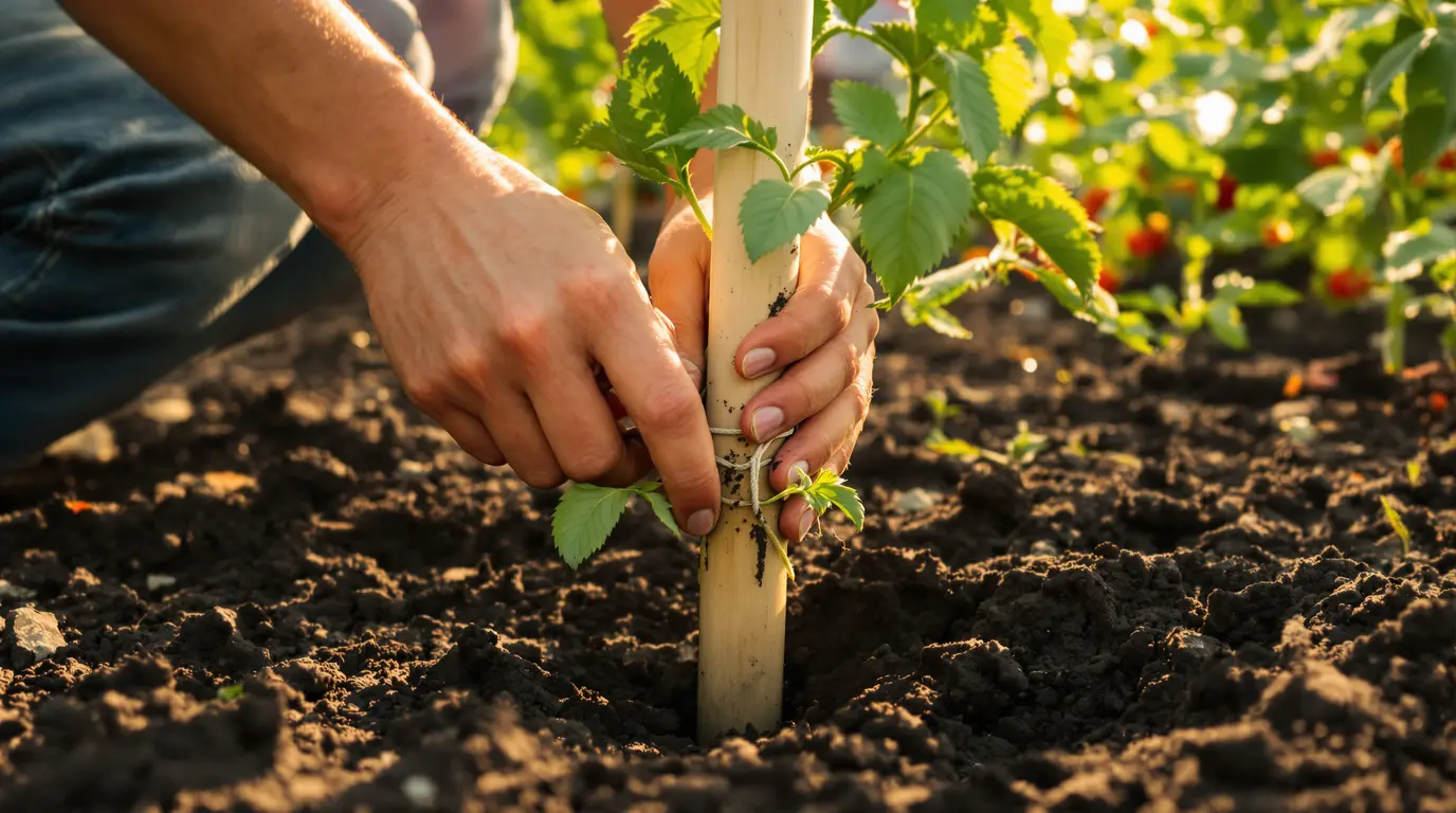 Tomates : les jardiniers qui posent un tuteur à ce moment précis auront plus de fruits cet été Tomates : les jardiniers qui posent un tuteur à ce moment précis auront plus de fruits cet été