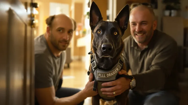 Pour rester avec le Malinois de mission, ce maître-chien l’adopte et lui offre une retraite dorée Pour rester avec le Malinois de mission, ce maître-chien l’adopte et lui offre une retraite dorée