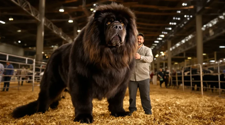 Salon de l’Agriculture : un Dogue du Tibet mayennais, sacré « champion de France », au Concours général agricole