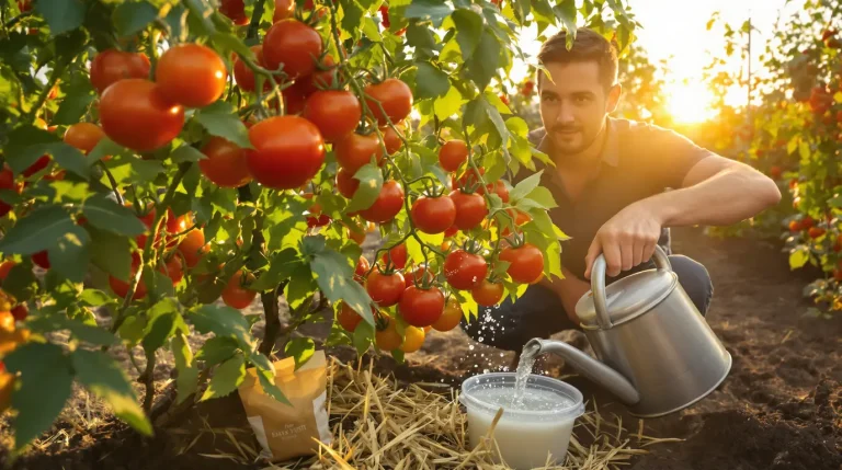 Tomates plus grosses et plus savoureuses : ajoutez 3 cuillères de ce produit à l’eau pour comprendre pourquoi Tomates plus grosses et plus savoureuses : ajoutez 3 cuillères de ce produit à l’eau pour comprendre pourquoi