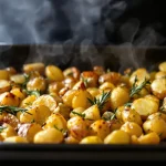 Voici comment je cuis des pommes de terre grenaille au four pour qu'elles soient bien dorées